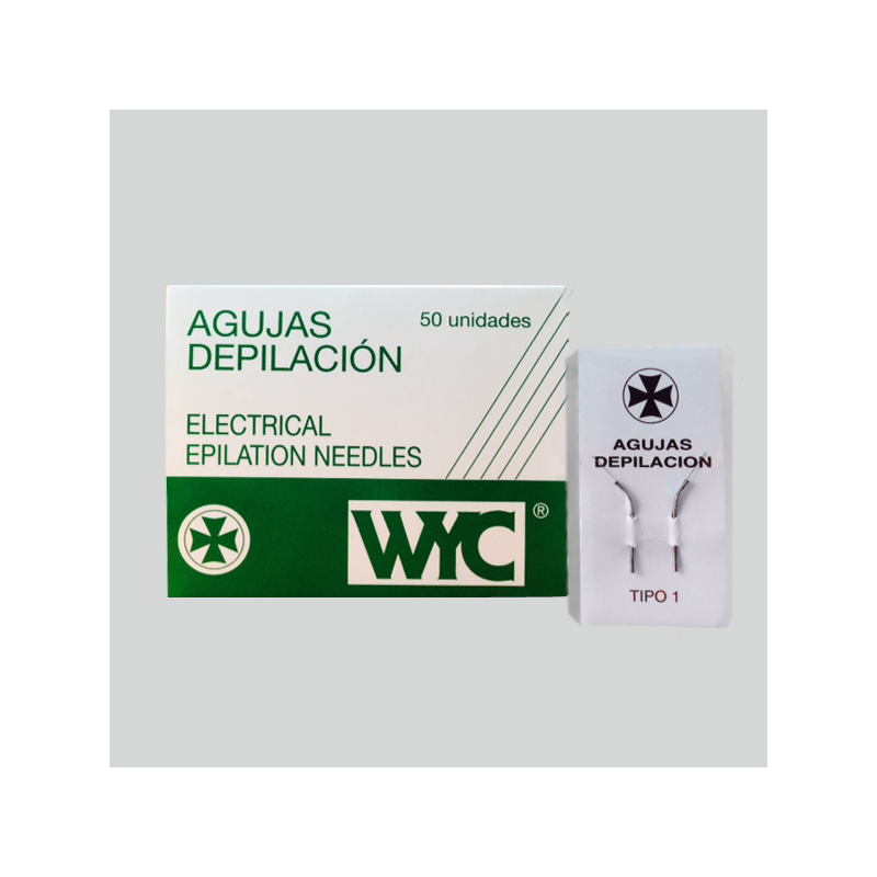 Agujas Depilación Curvas - Depilación