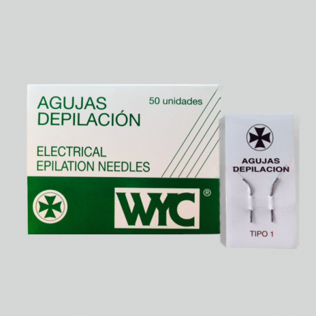 Agujas Depilación Curvas - Depilación